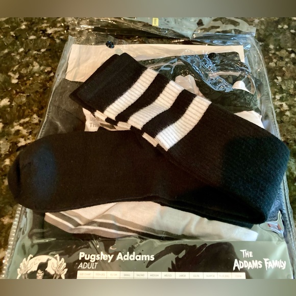 Spirit Halloween Pugsley Adams Costume NWT - Picture 6 of 8
